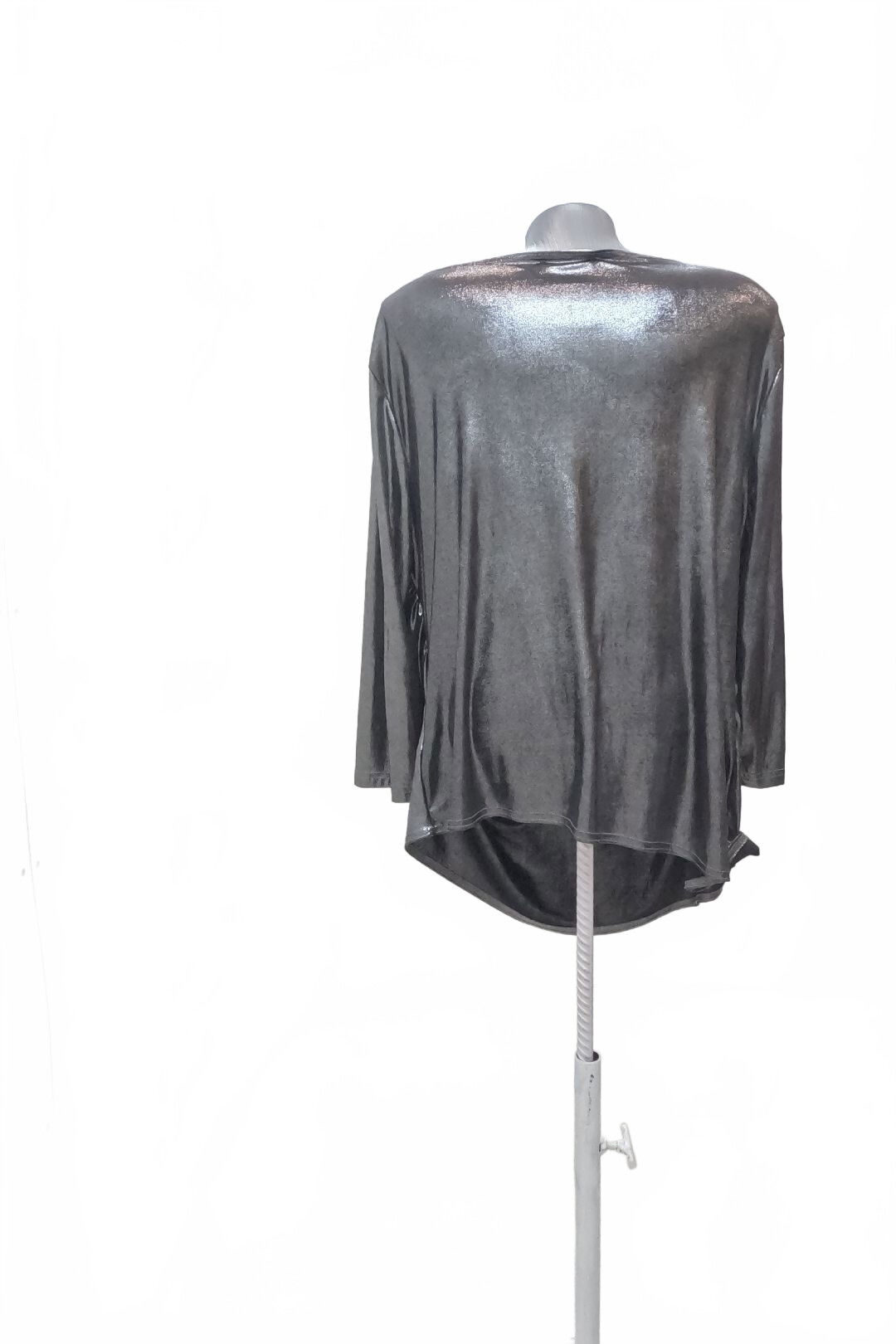 Dámská halenka Genesis, barva stříbrná, velikost 46