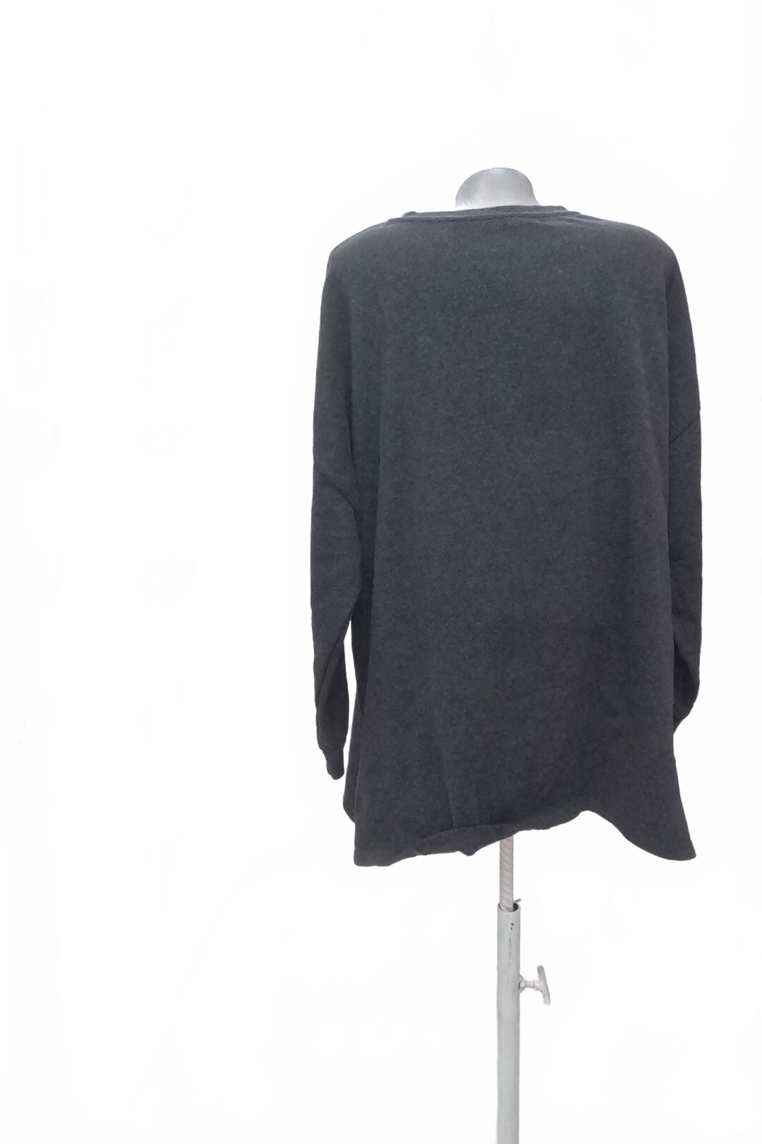 Dámska mikina Bpc Bonprix Collection bez potlače, farba čierna, veľkosť 44