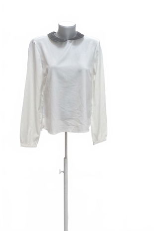 Dámska blúzka Terranova, farba biela, veľkosť M