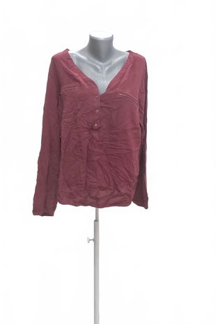 Dámská halenka Bpc Bonprix Collection, barva bordó, velikost 46