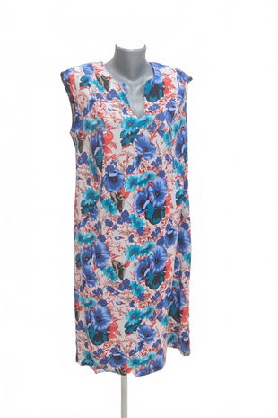 Dámské šaty Genesis, barva květovaná, velikost XL