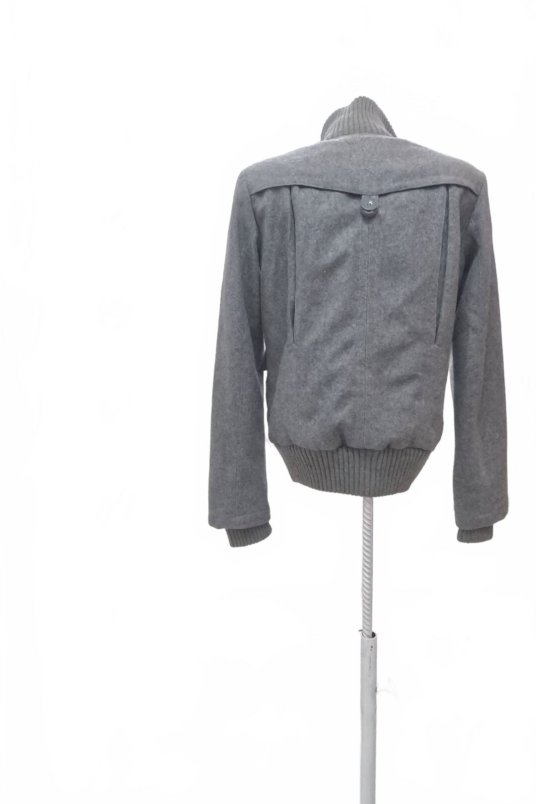 Dámska bunda Kenvelo, farba sivá, veľkosť M