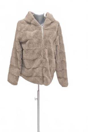 Dámska bunda Beloved, farba béžová, veľkosť 44