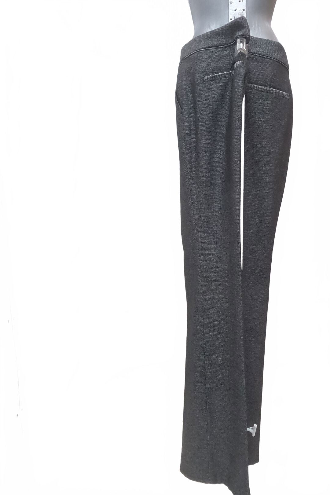 Dámske nohavice Next, farba sivá, veľkosť 40