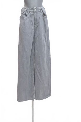 Dámske nohavice Even&Odd, farba sivá, veľkosť 34