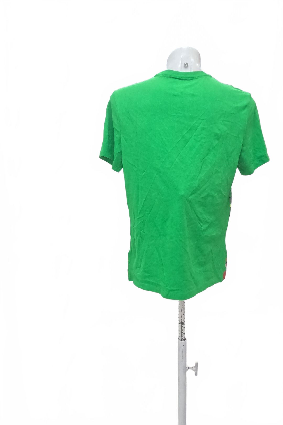 Pánské tričko F&F s potiskem, barva zelená, velikost M