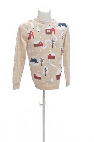 Pánský svetr Dedoles, barva vzorovaná, velikost S