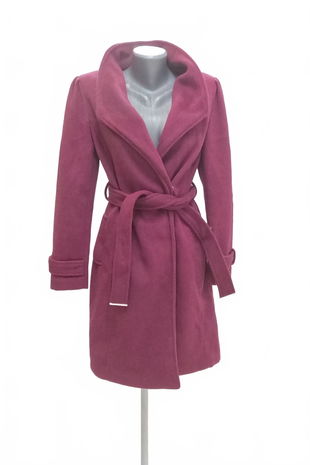 Dámsky kabát Fisherfield, farba ružová, veľkosť 34
