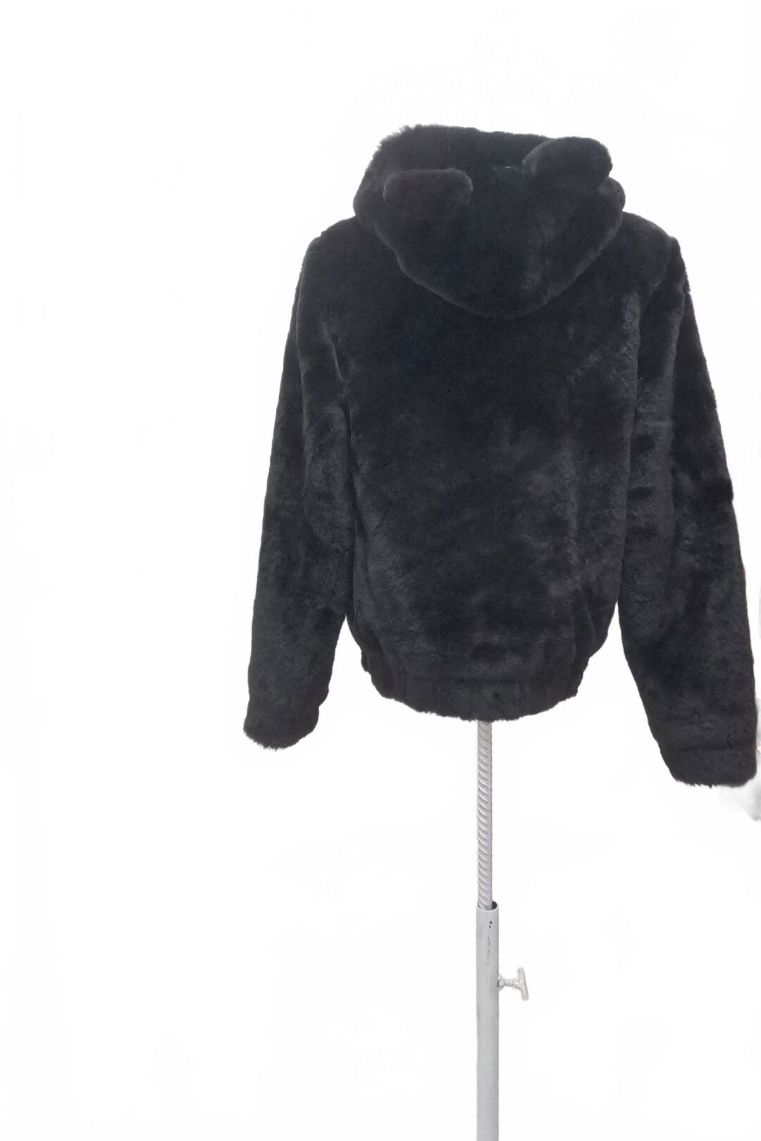 Dievčenská bunda H&M, farba čierna, veľkosť 158