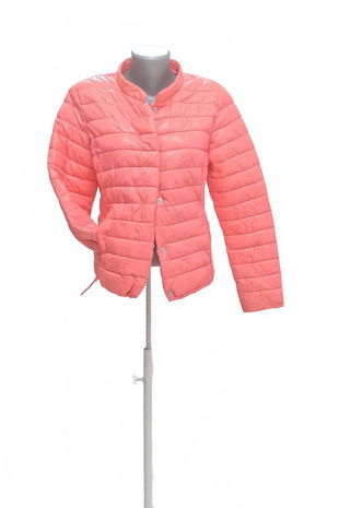 Dámska bunda Amisu, farba ružová, veľkosť 40