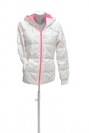 Dámska zimná bunda Adidas, farba biela, veľkosť XS