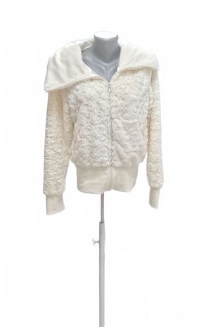 Dámska bunda Genesis, farba biela, veľkosť 42