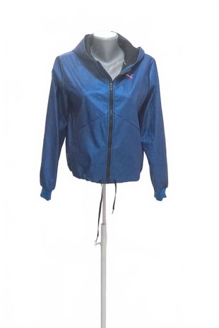 Dámska bunda Puma, farba modrá, veľkosť XS