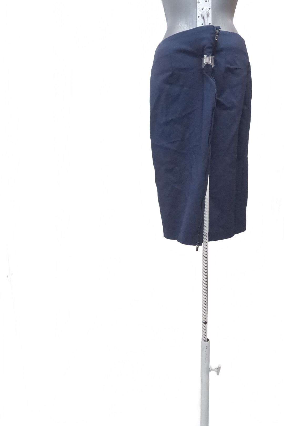 Dámska sukňa Reserved, farba modrá, veľkosť 42