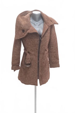 Dámsky zimný kabát Genesis, farba hnedá, veľkosť M