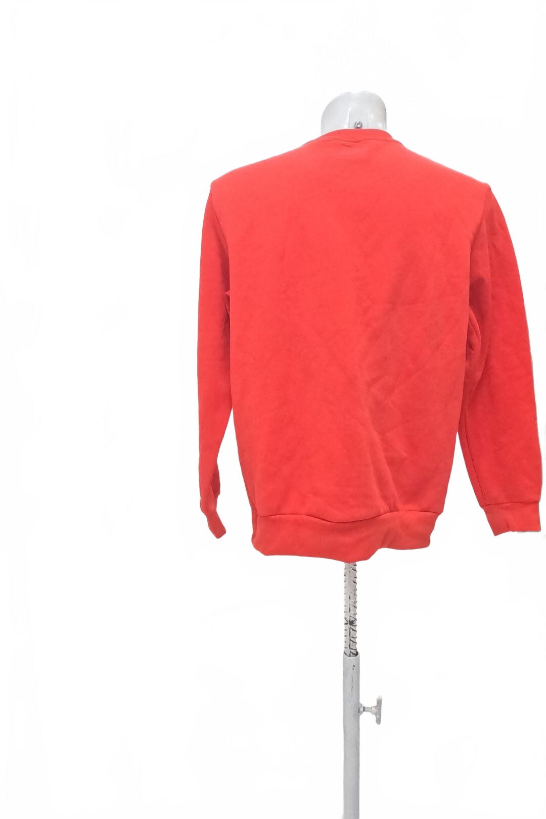 Pánská mikina Sinsay s potiskem, barva červená, velikost M