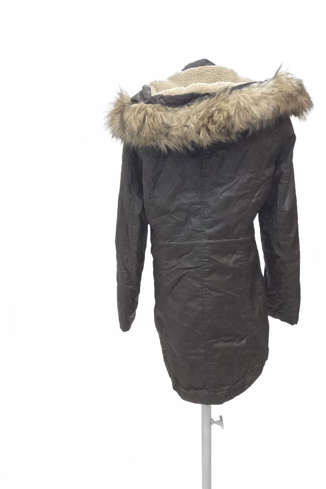 Dámska zimná bunda George, farba hnedá, veľkosť 38