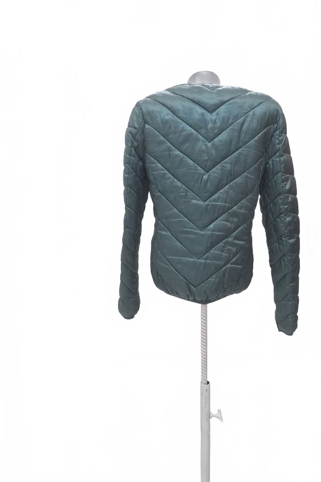 Dámska bunda Amisu, farba zelená, veľkosť 36