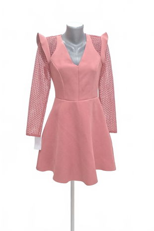 Dámske šaty River Island, farba ružová, veľkosť 36