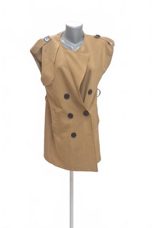 Dámska vesta Genesis, farba hnedá, veľkosť M