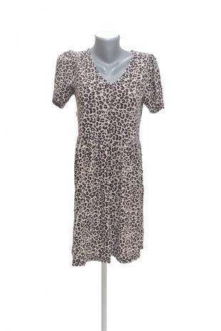 Dámske šaty F&F, farba zvieracie vzory, veľkosť 34