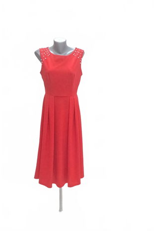 Dámske šaty Shein, farba červená, veľkosť 38