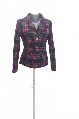 Dievčenské sako Genesis, farba vzorovaná, veľkosť 164