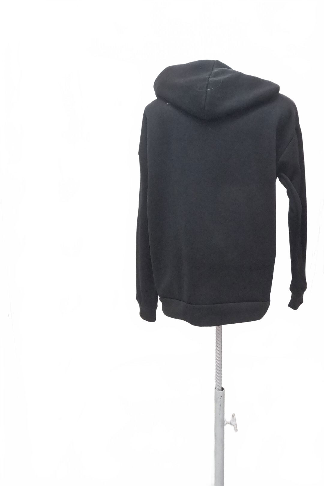 Dámska mikina Shein s potlačou, farba čierna, veľkosť L