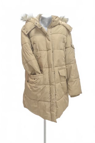 Dámská zimní bunda Genesis, barva béžová, velikost 46