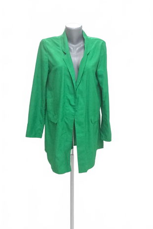 Dámske sako Stradivarius, farba zelená, veľkosť L