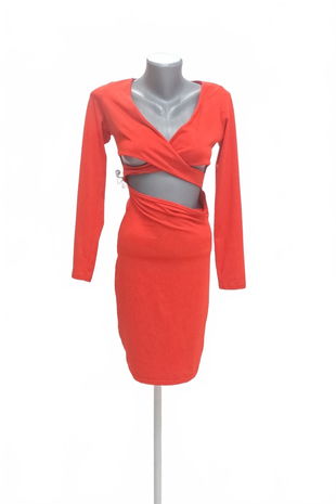 Dámske šaty Genesis, farba červená, veľkosť XS