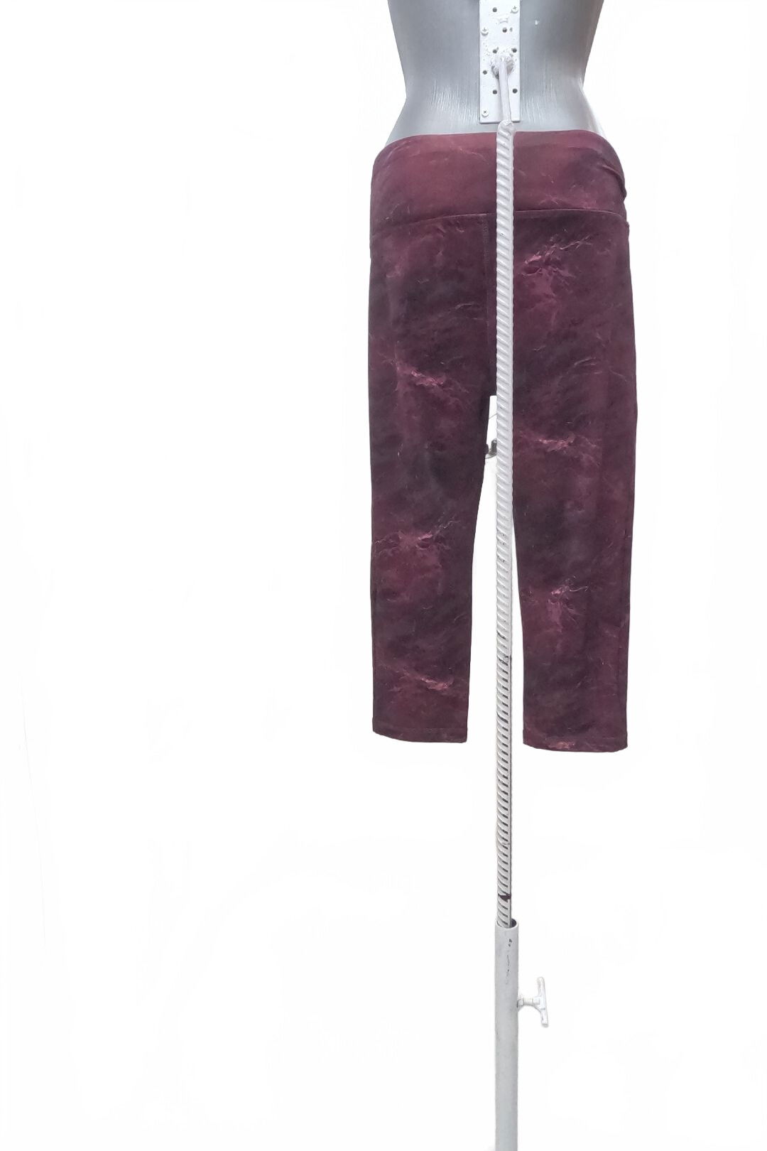 Dámske trojštvrťáky Crivit, farba bordó, veľkosť S