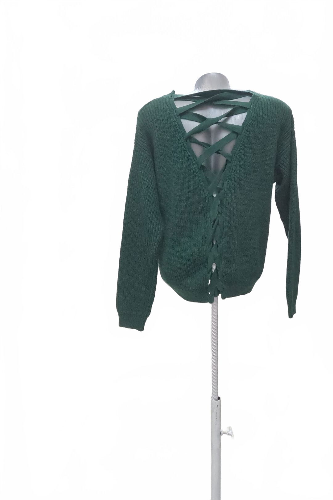 Dámsky sveter Tally Weijl, farba zelená, veľkosť XS