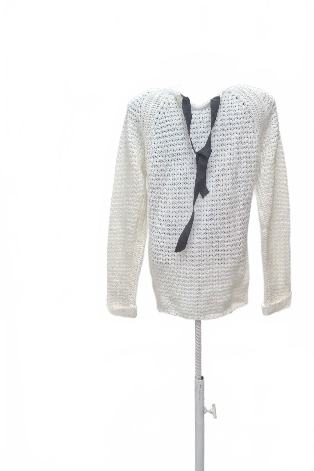 Dámsky sveter Reserved, farba biela, veľkosť L