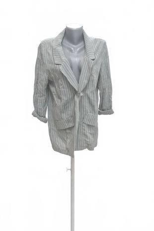 Dámske sako Jean Pascale, farba pruhovaná, veľkosť 40