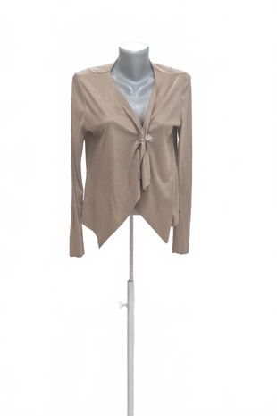 Dámske sako Jean Pascale, farba hnedá, veľkosť 38