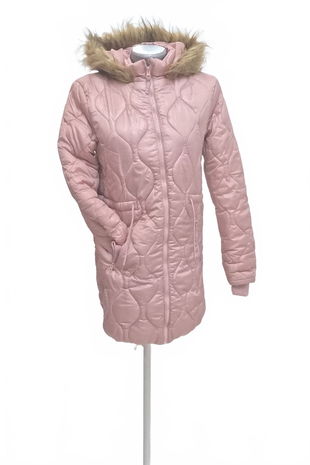 Dievčenská zimná bunda Genesis, farba ružová, veľkosť 164