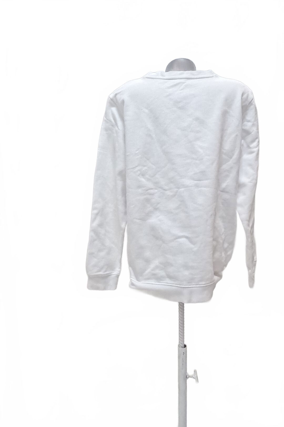 Dámska mikina Tchibo bez potlače, farba biela, veľkosť 44