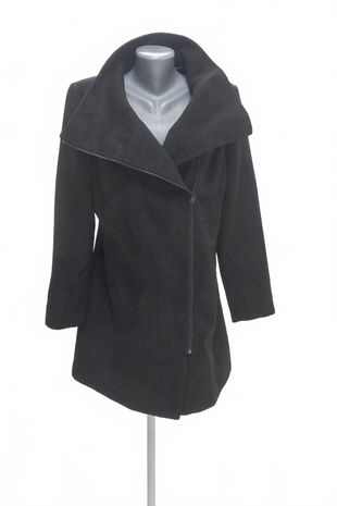Dámsky kabát Montego, farba čierna, veľkosť 44