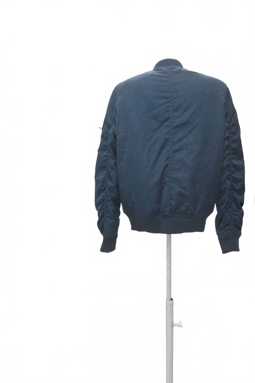 Dámská bunda Bershka, barva modrá, velikost XL