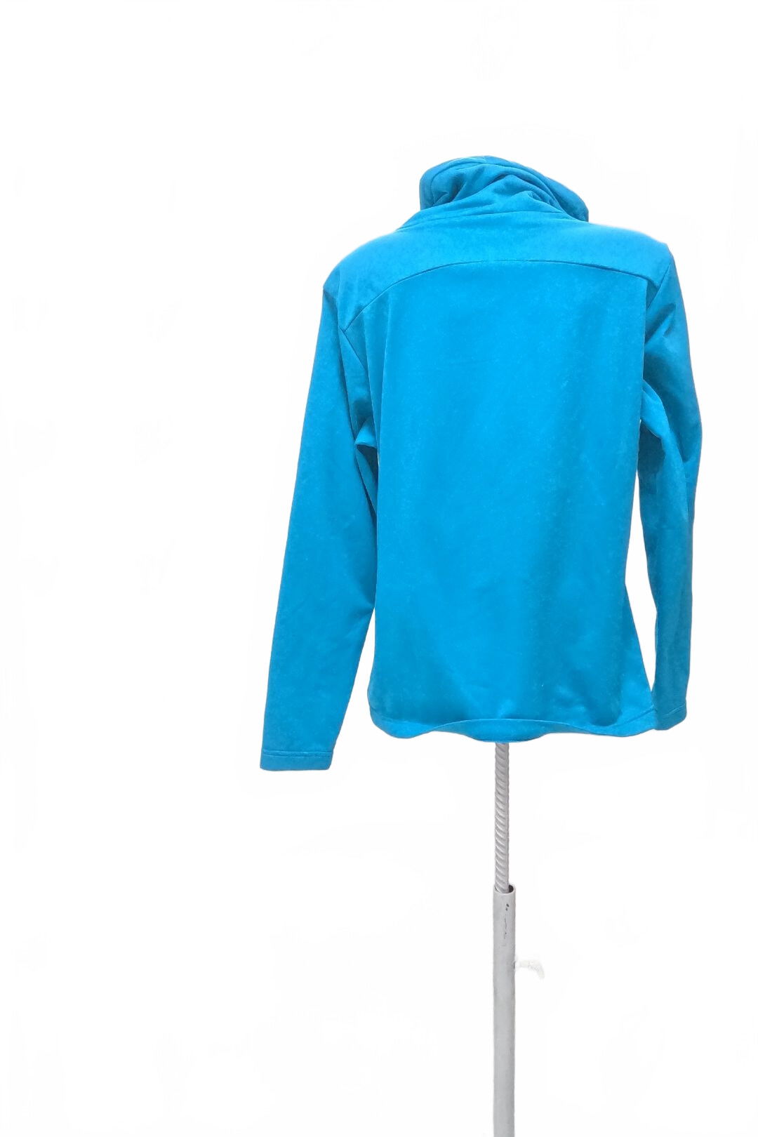 Dámská mikina Quechua bez potisku, barva modrá, velikost XL