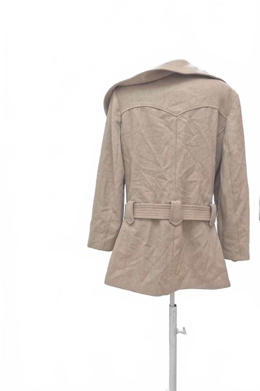 Dámský kabát F&F, barva béžová, velikost 46