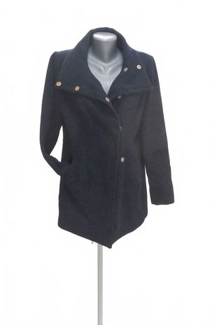 Dámsky kabát Promod, farba modrá, veľkosť 44