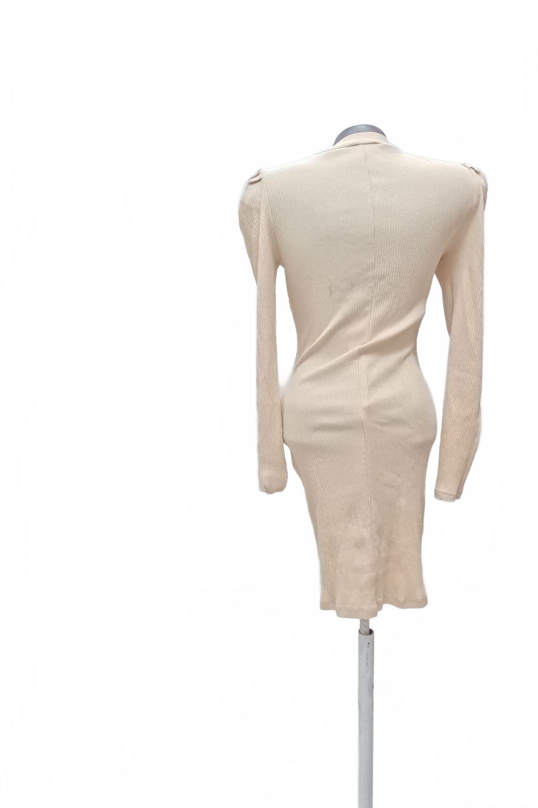 Dámske šaty Amisu, farba béžová, veľkosť S