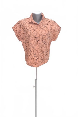 Dievčenská blúzka Genesis, farba vzorovaná, veľkosť 158