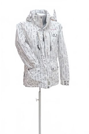 Dámska zimná bunda Alpine Pro, farba vzorovaná, veľkosť L