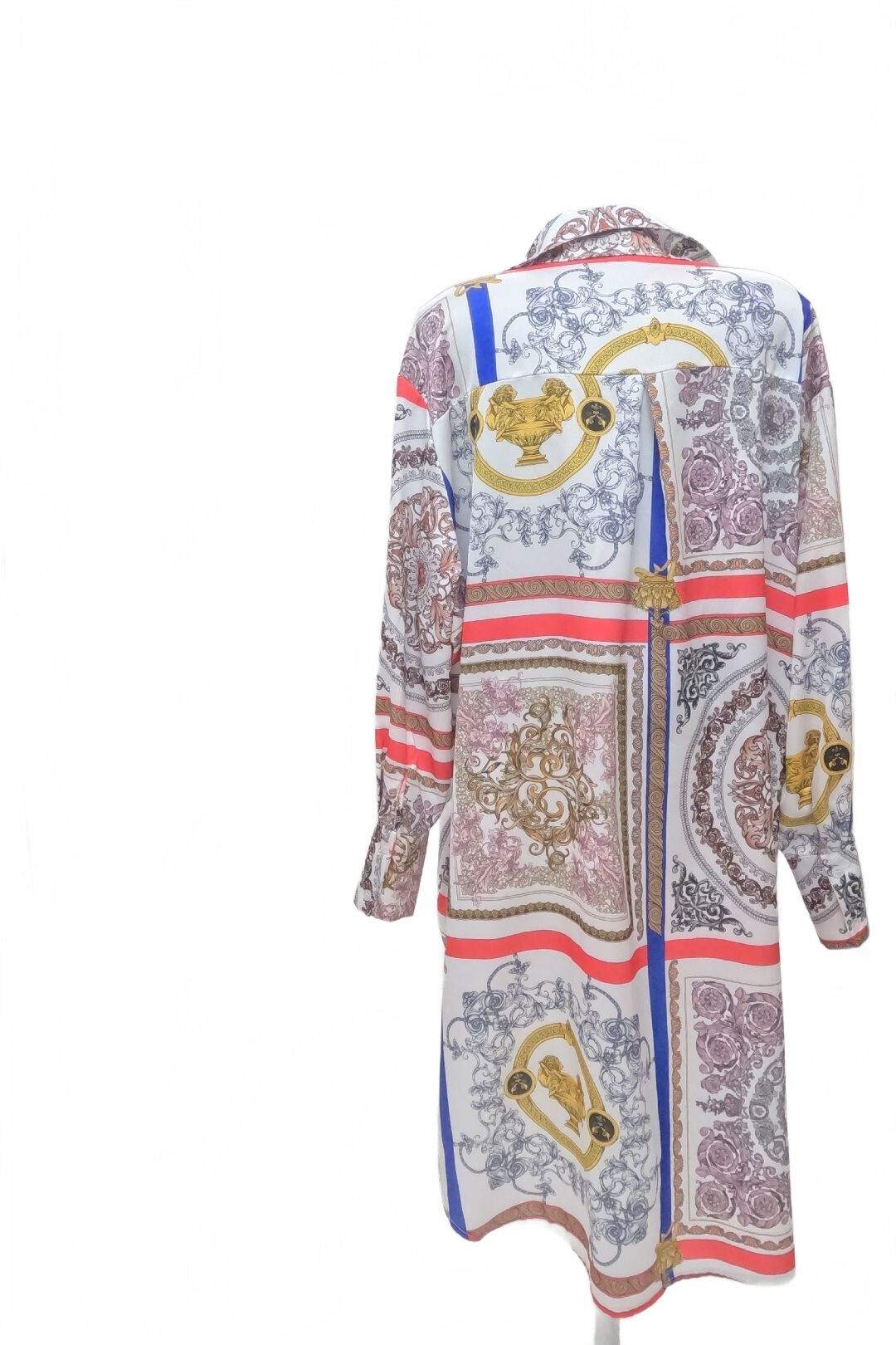 Dámske šaty New Collection, farba vzorovaná, veľkosť L