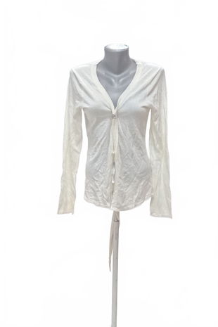 Dámsky sveter Gap, farba biela, veľkosť L