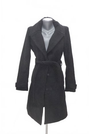 Dámsky kabát Reserved, farba čierna, veľkosť 40