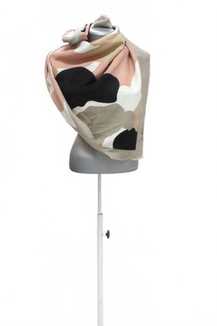 Dámský šátek Genesis, barva vzorovaná